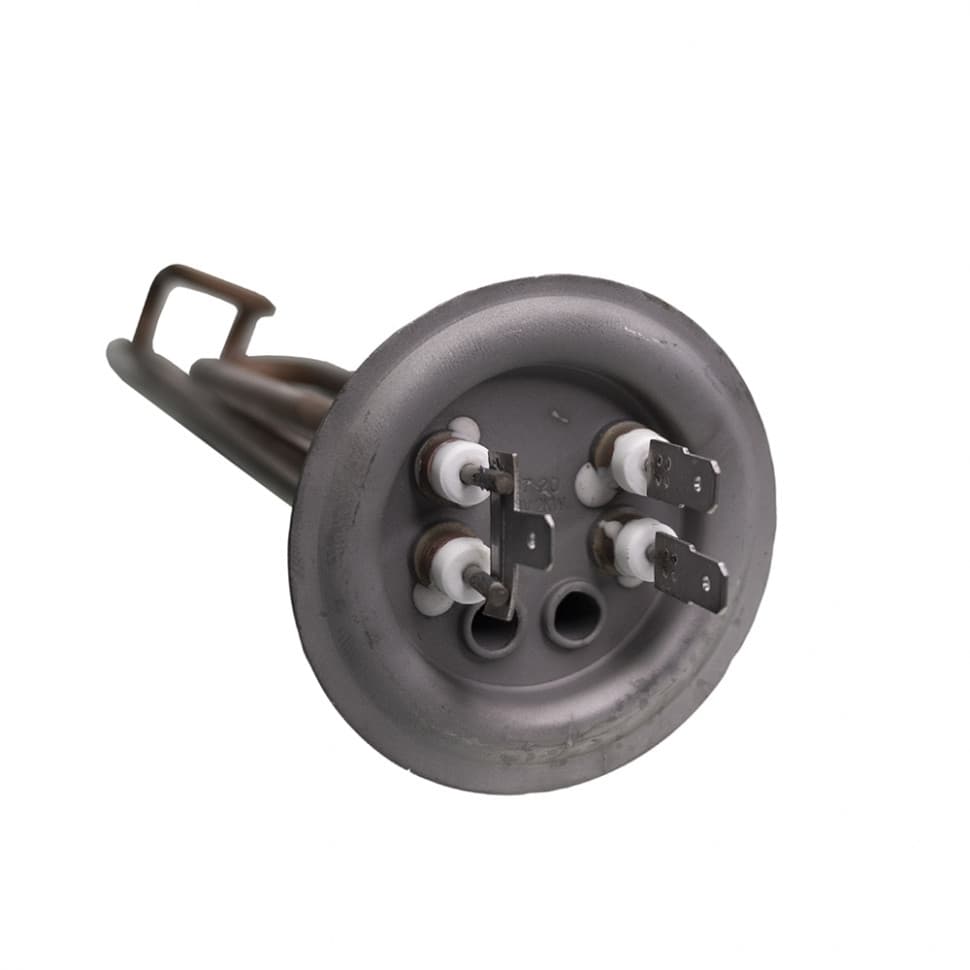 ТЭН RF 2000W(500+1500), медь, D70мм, М6, клеммы под разъем, L390мм, 220V
