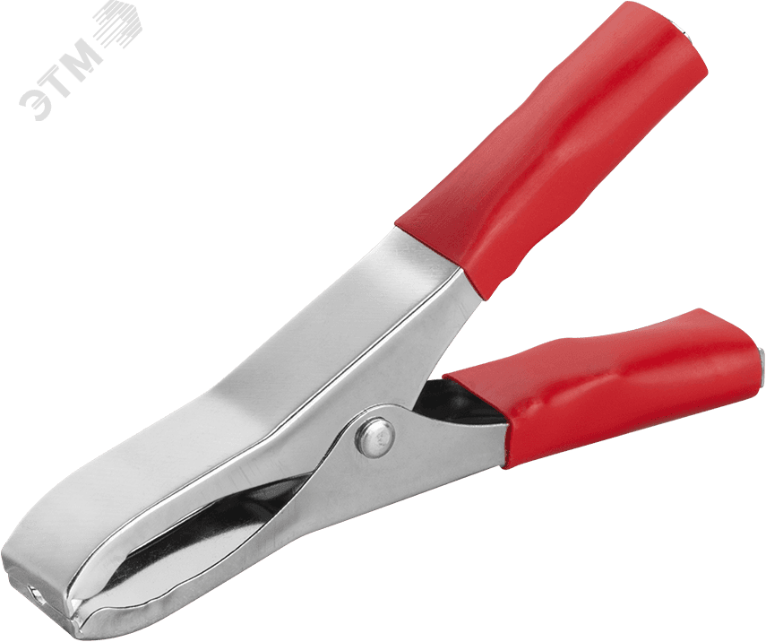 Зажим ОНЛАЙТ 80 863 OAC-50A-98-R25 (крокодил, крас, 50 А, упаковка 25шт)