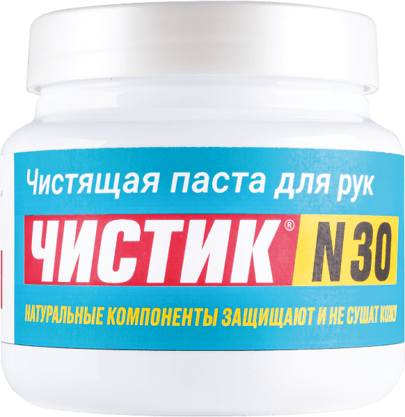 Средство для очистки рук №30 Чистик, 450мл банка