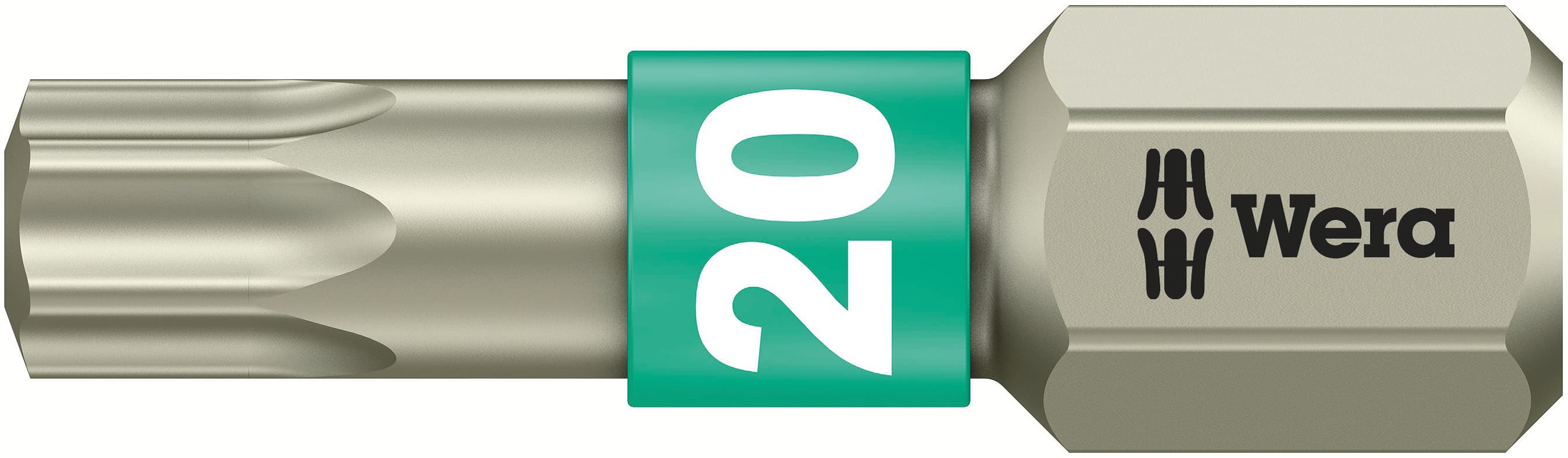 Бита 3867/1 TS TORX нержавеющая сталь хвостовик 1/4 C 6.3 TX 20X25 мм