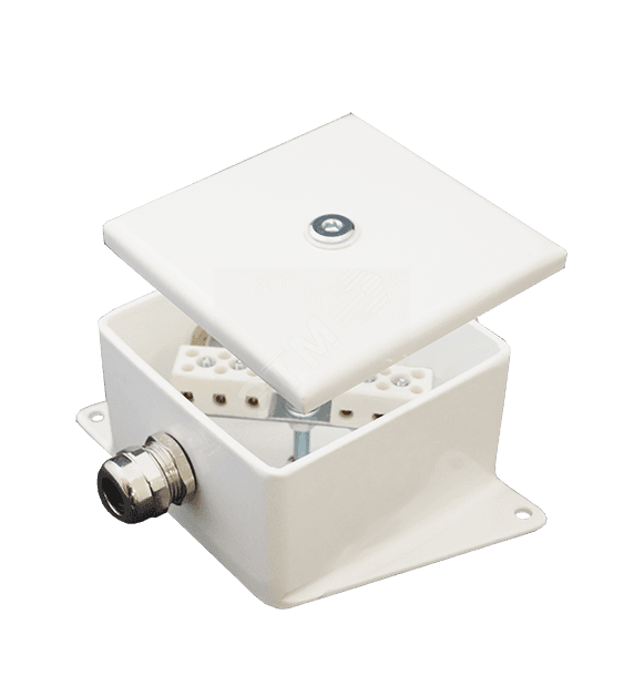 Коробка монтажная огнестойкая КМ-О (4к)-IP66-100х100 два ввода BC