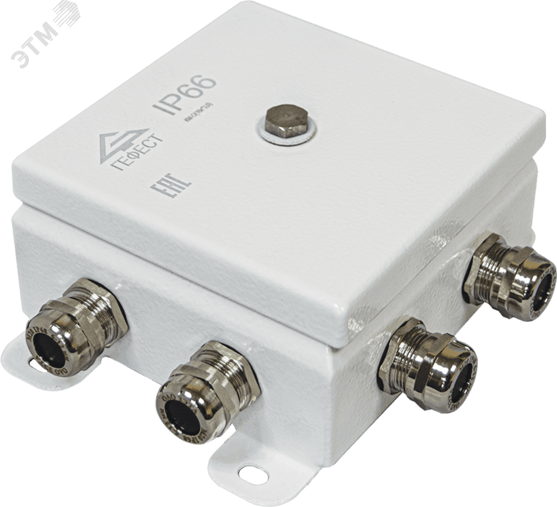 Коробка монтажная огнестойкая Коробка КМ-0(8к)- IP66-1212 (C,E,H) К10-14