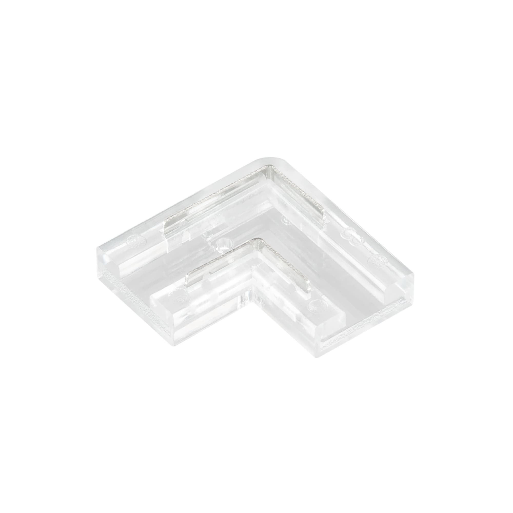Коннектор угловой COB-MONO-8мм-2pin-STS (Лента-Лента)