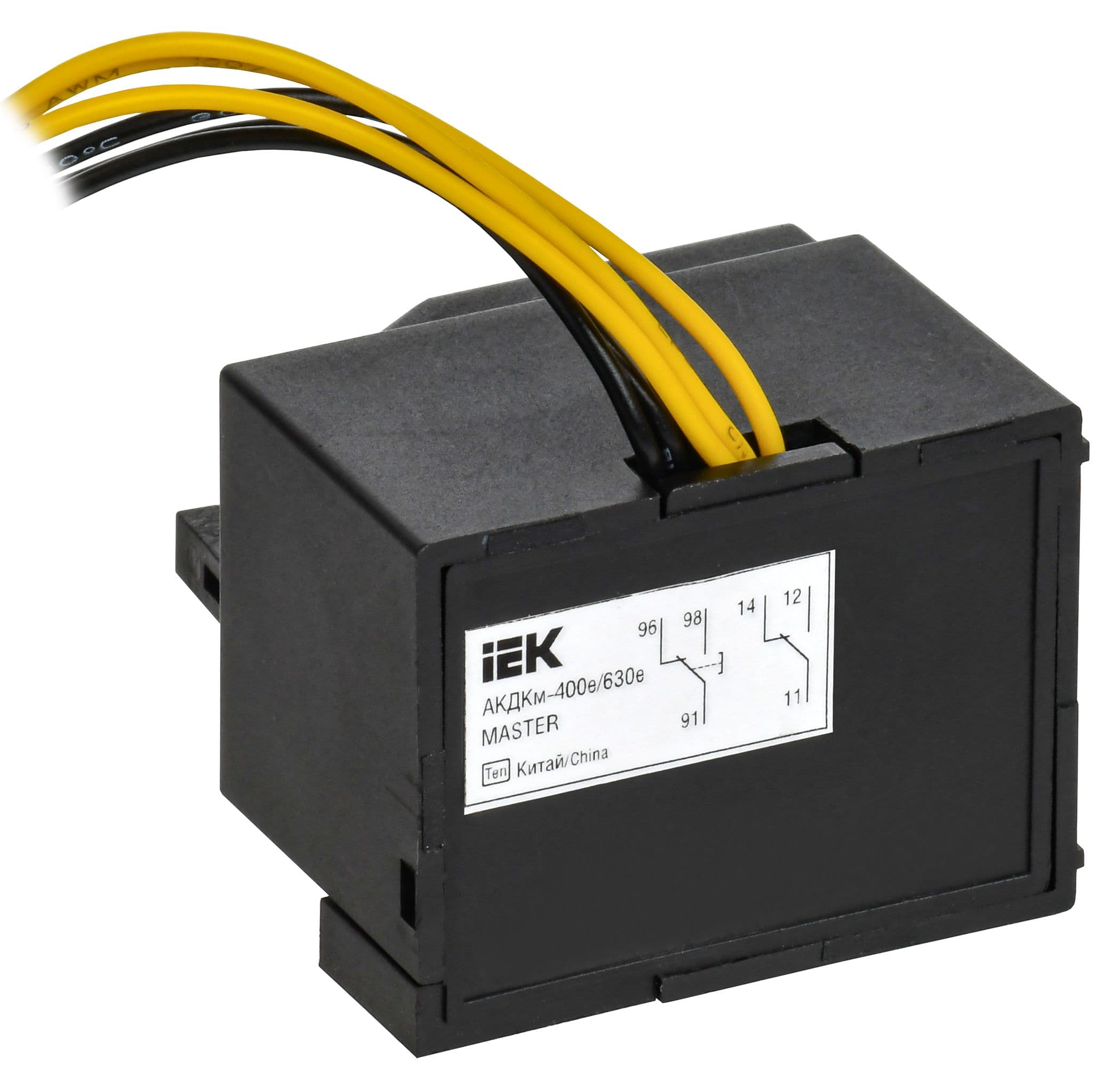 Контакт совмещенный Акдк-400e/630e (АКДКм-39) MASTER электронный Расцепитель