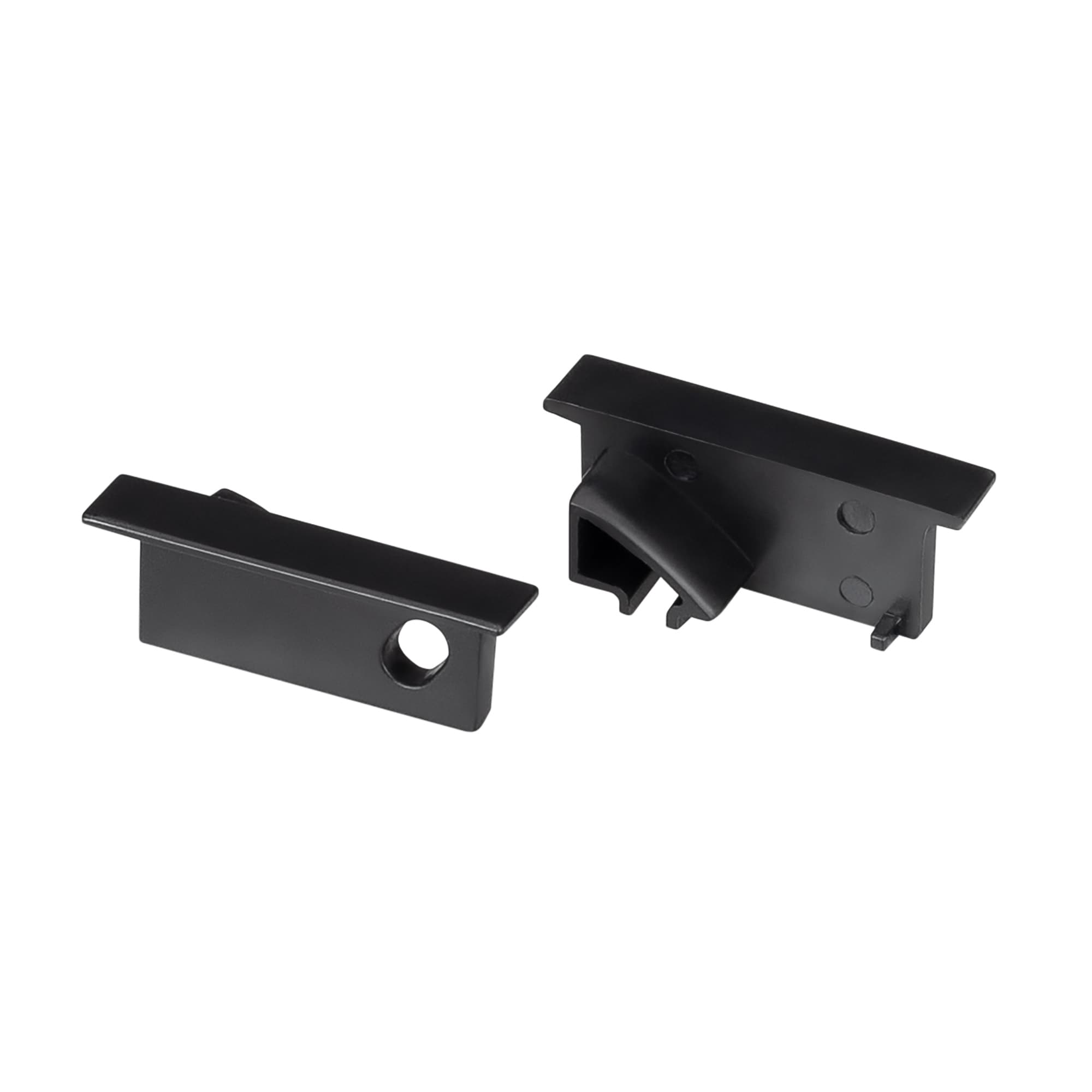 Комплект заглушек SL-BEVEL-W21-F BLACK ( Пластик)
