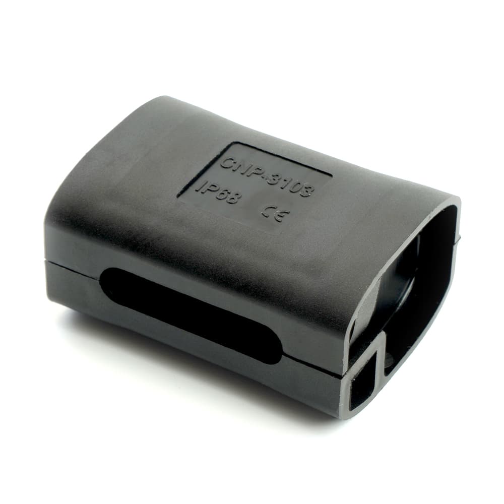 Коробка изоляционная с гелем 450V 42х38х26 черный STEKKER