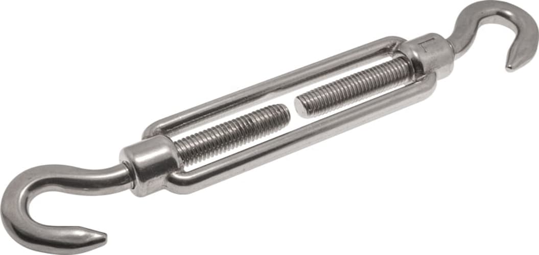Талреп крюк-крюк DIN 1480  М8 A4