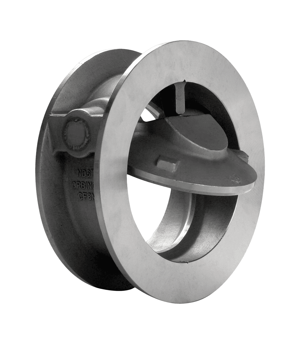 Обратный клапан RM-40 DN 40 PN 40 Tемп. раб. град 250 м/ф нерж.сталь