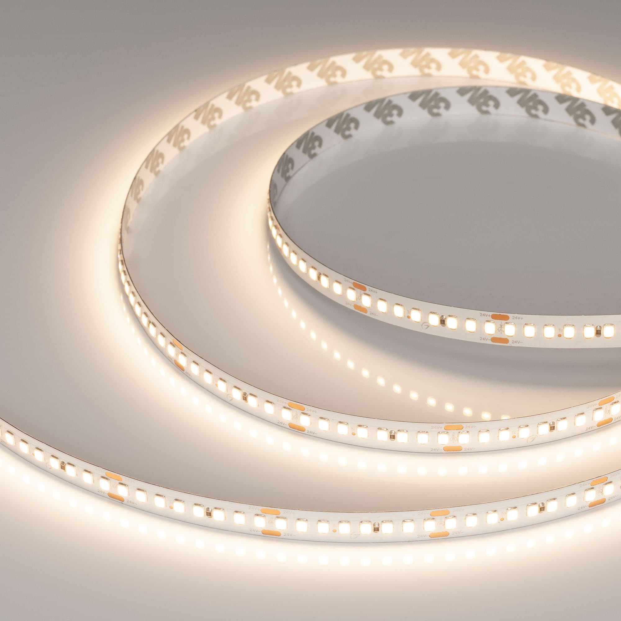 Лента светодиодная 17,6 Вт/м 24В IP20 3500K 192LED/м RT-A192-10mm SMD 2835 5 м