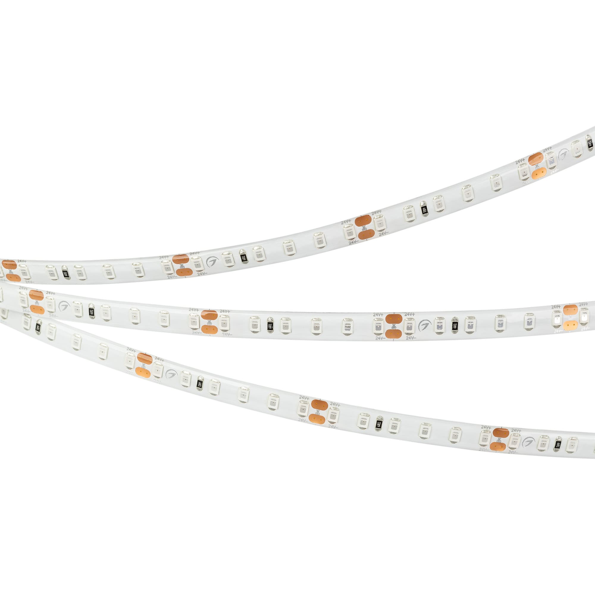 Лента светодиодная 9,6 Вт/м 24В IP65 Зелёный 120LED/м RT/RTW-A120-8-11mm SMD 2835 5 м