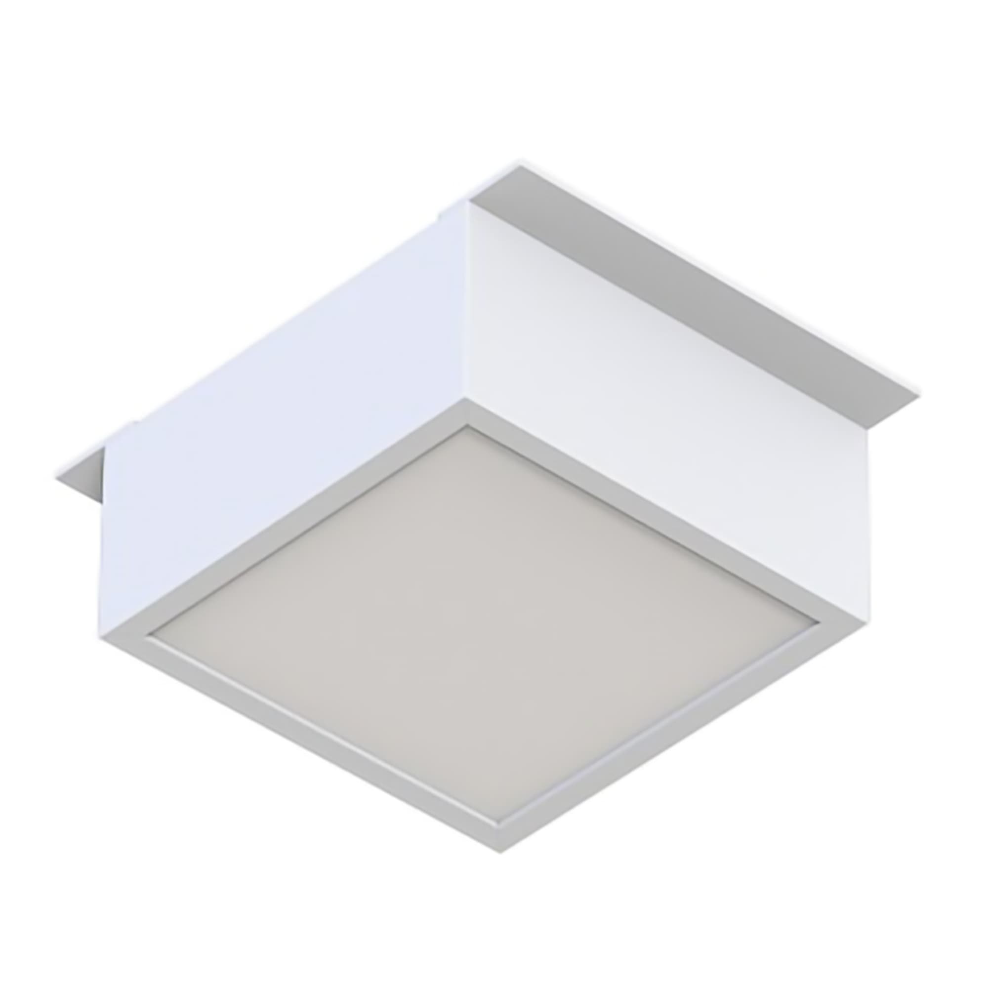 Светильник DL-GRIGLIATO-S90x90-12W Day4000 WH 90 deg 230V IP40 металл 5 лет