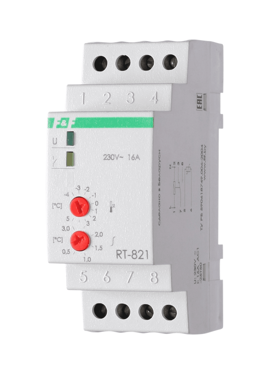 Реле контроля температуры RT-821