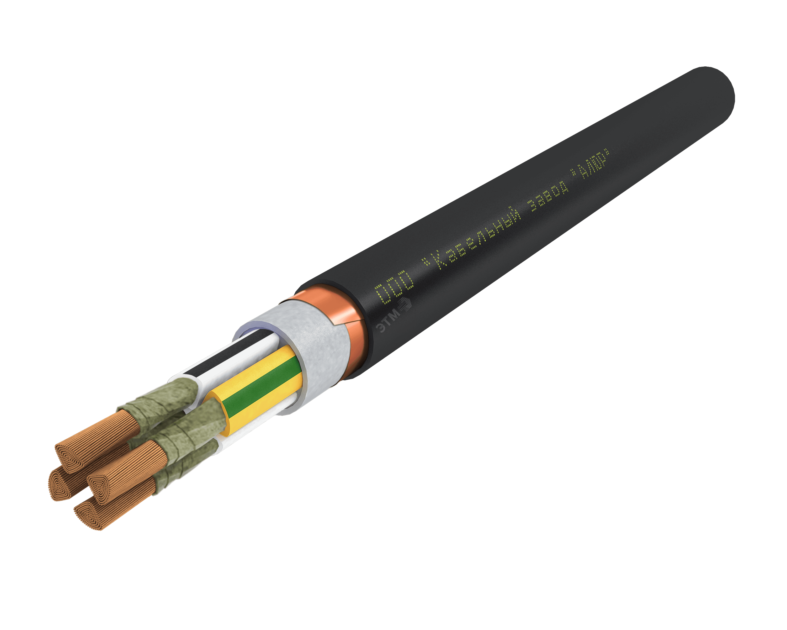 Кабель силовой ВВГЭнг(А)-FRLS 4х16.0 мк(PE)-1 Ч. бар