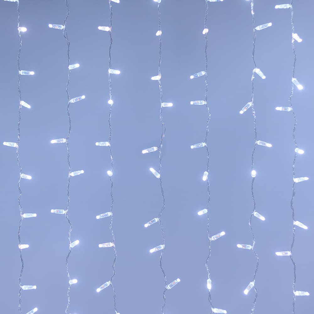 Гирлянда светодиодная декоративная ARD-CURTAIN-CLASSIC-2000x3000-CLEAR-760LED White 230V, 60W ARDCL, IP65