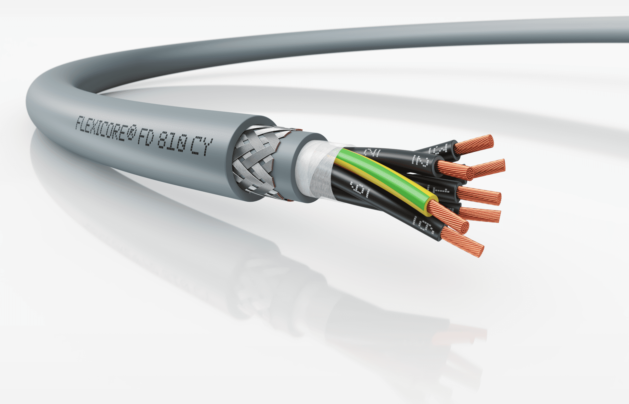 Кабель особогибкий FLEXICORE FD 810 CY 7G1,0