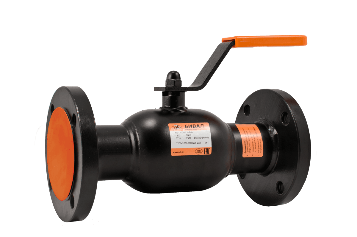 Кран шаровой стальной DN100 PN25 фланцевый
