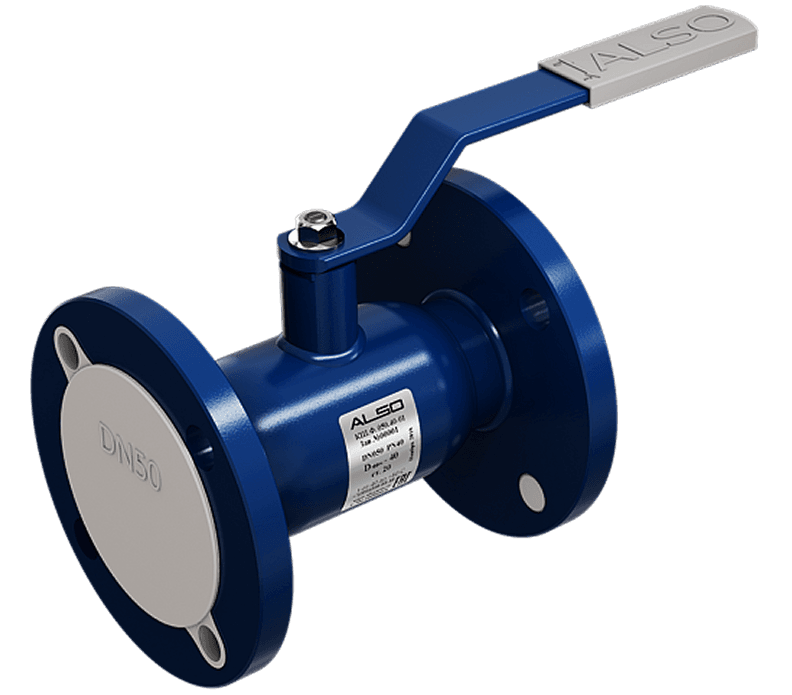 Кран шаровой фланцевый стандартнопроходной DN 150 PN 16 RS Ст. 09Г2С