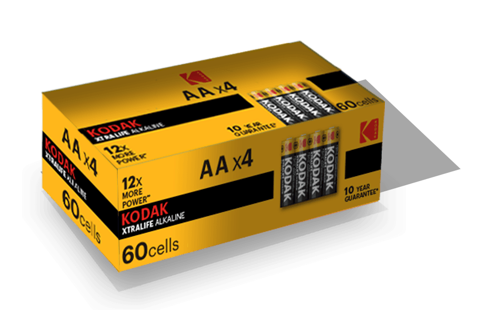 Батарейка LR6-4S XTRALIFE Alkaline [KAA-S4] (60/600/21600)