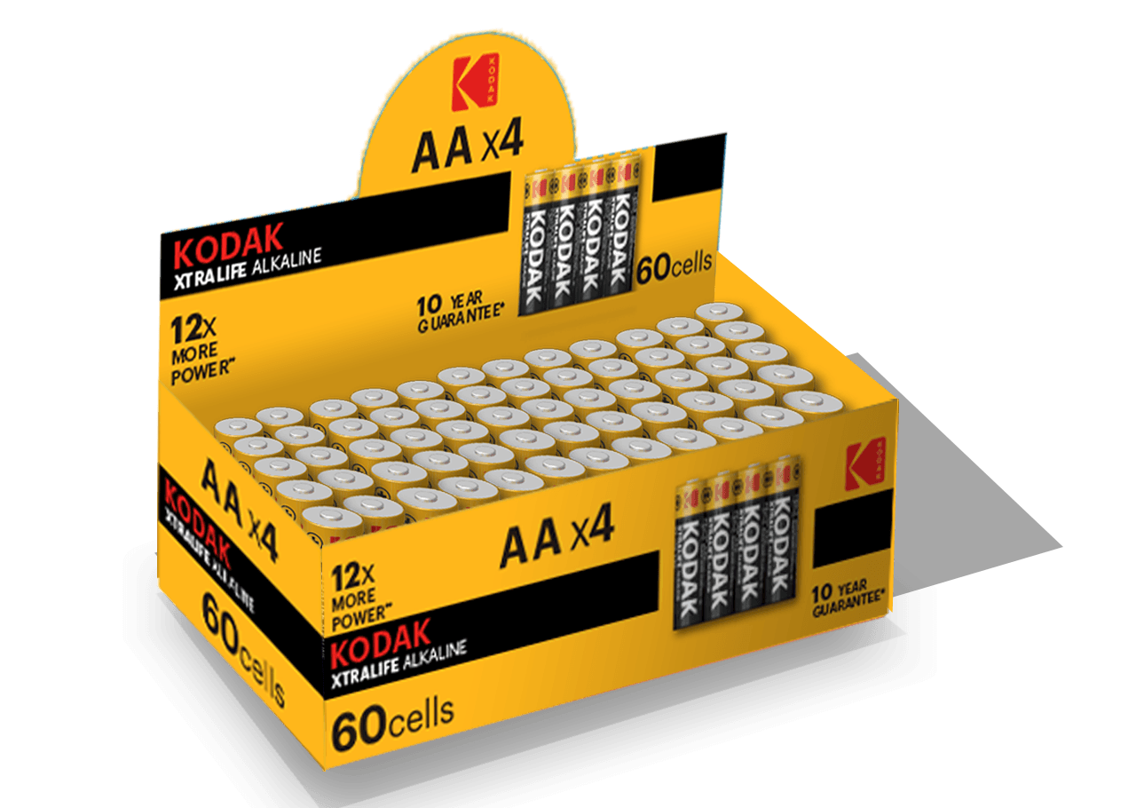 Батарейка LR6-4S XTRALIFE Alkaline [KAA-S4] (60/600/21600)
