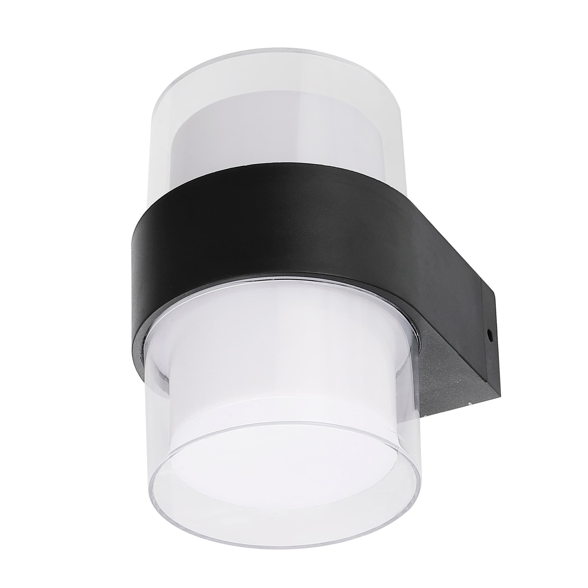 Светильник светодиодный ULU-P22B-2x5W/4000K IP65 BLACK уличный. Архитектурный накладной. (4000K). Корпус черный