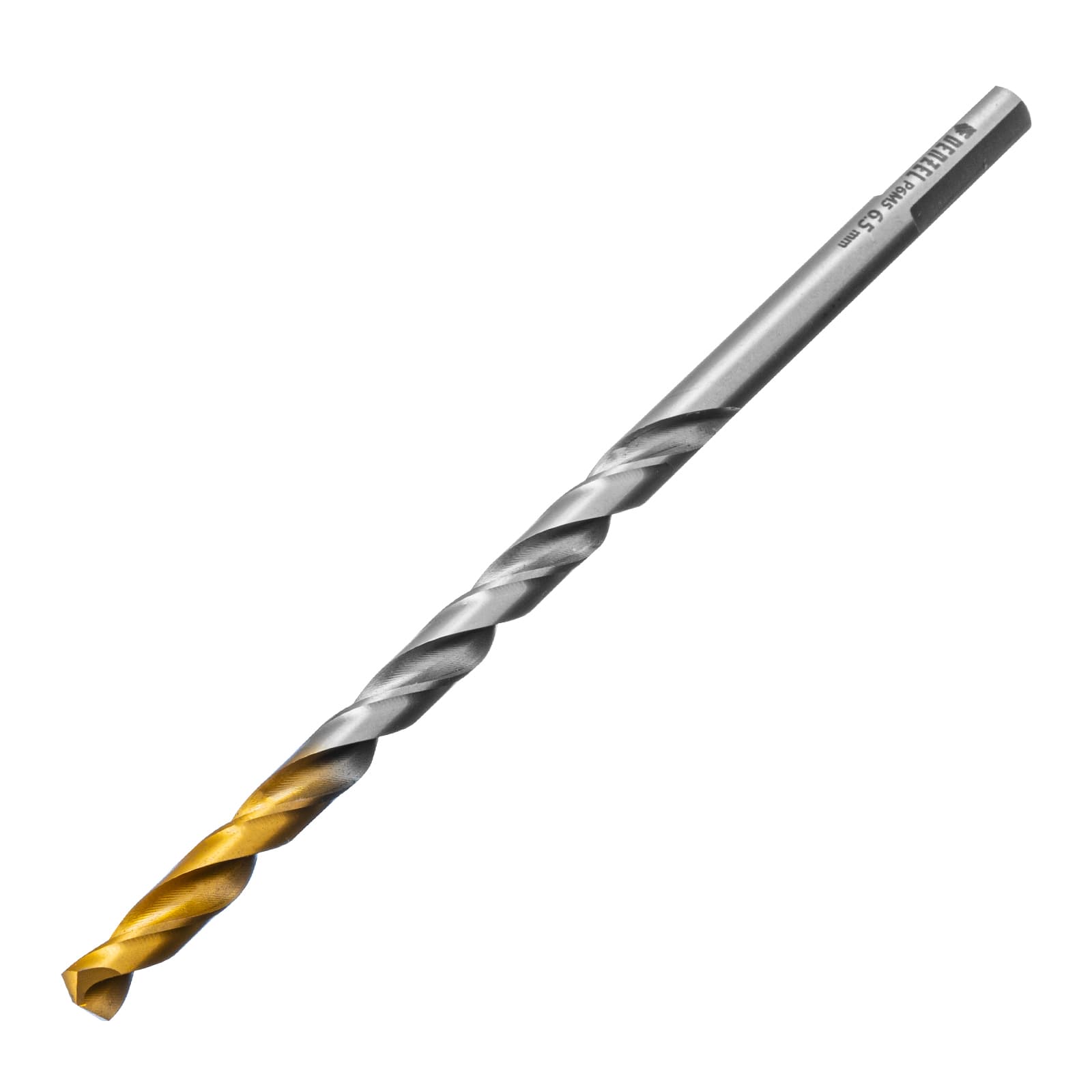 Сверло спиральное по металлу 6,5 х 148 мм, Р6М5, Golden Tip, удлиненное