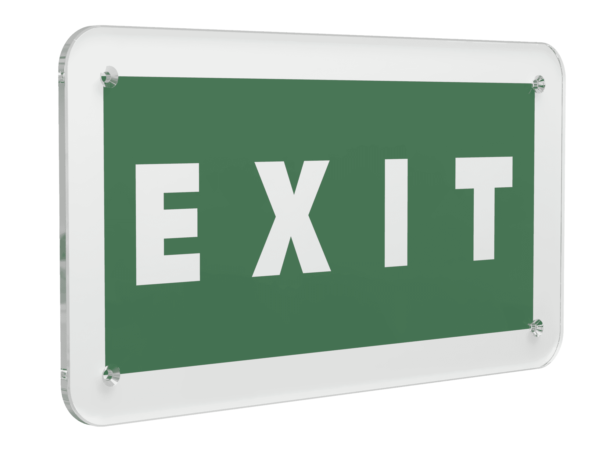 Знак безопасности PS-33186.E25''EXIT''