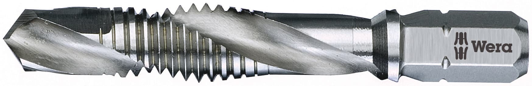 Насадка-метчик комбинированный 847/1 HSS хвостовик 1/4 C 6.3 3.3X39 мм