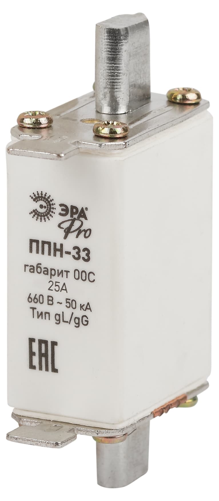 Предохранитель плавкий Pro pn-33-00 С-25 ППН-33, габарит 00С, 25А
