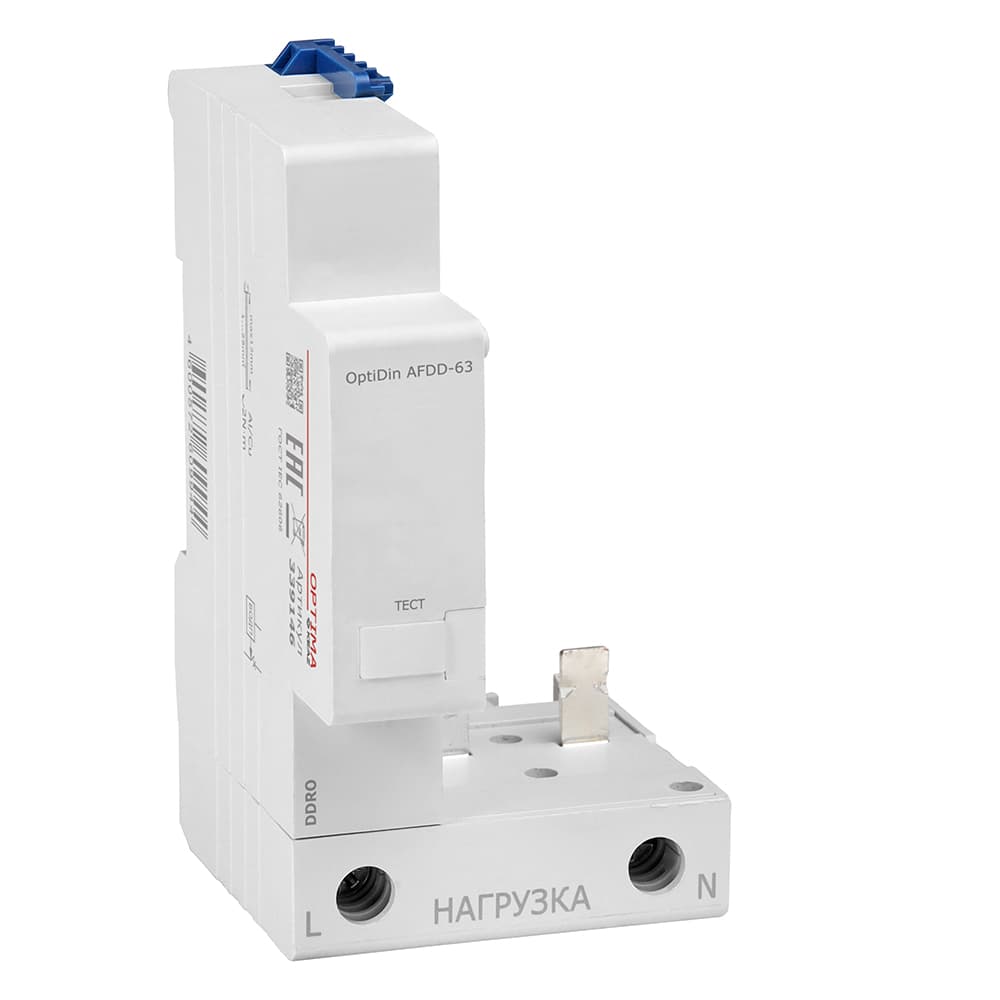 Устройство защиты от дугового пробоя OptiDin AFDD-63-УХЛ3