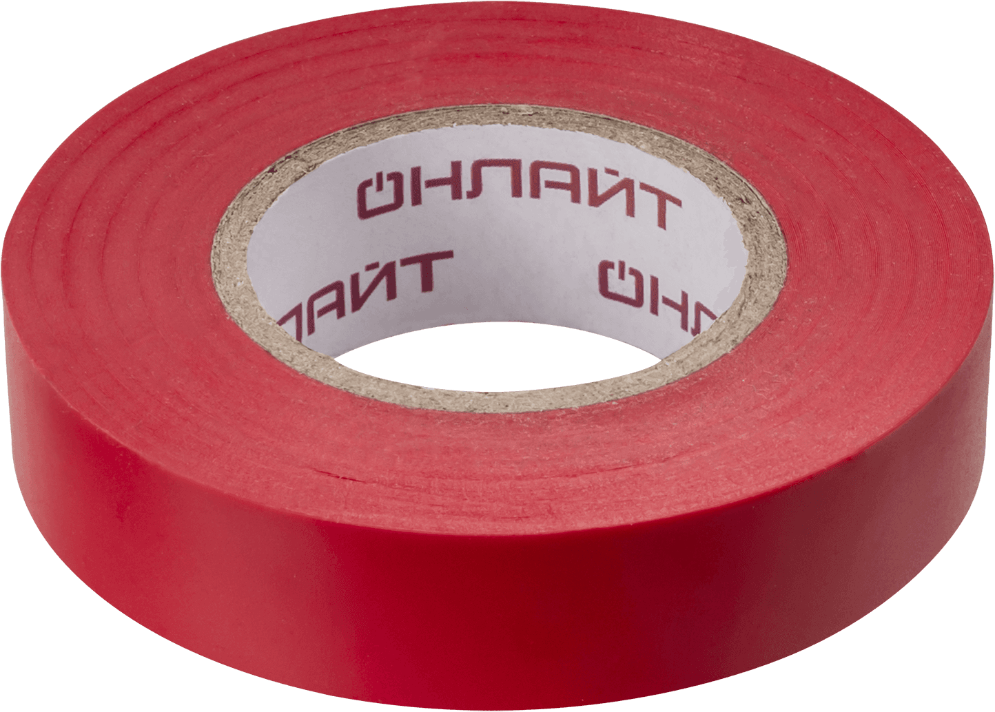 Изолента ОНЛАЙТ 71 678 OIT-B15-20/R красная