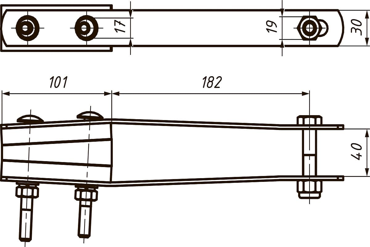 Зажим анкерный RPA 425/50