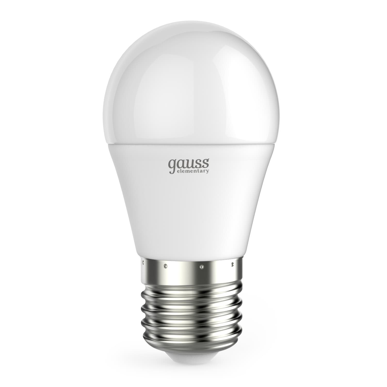 Лампа светодиодная LED 12 Вт 950 лм 6500К шар P45 холодный E27 AC 220В Elementary