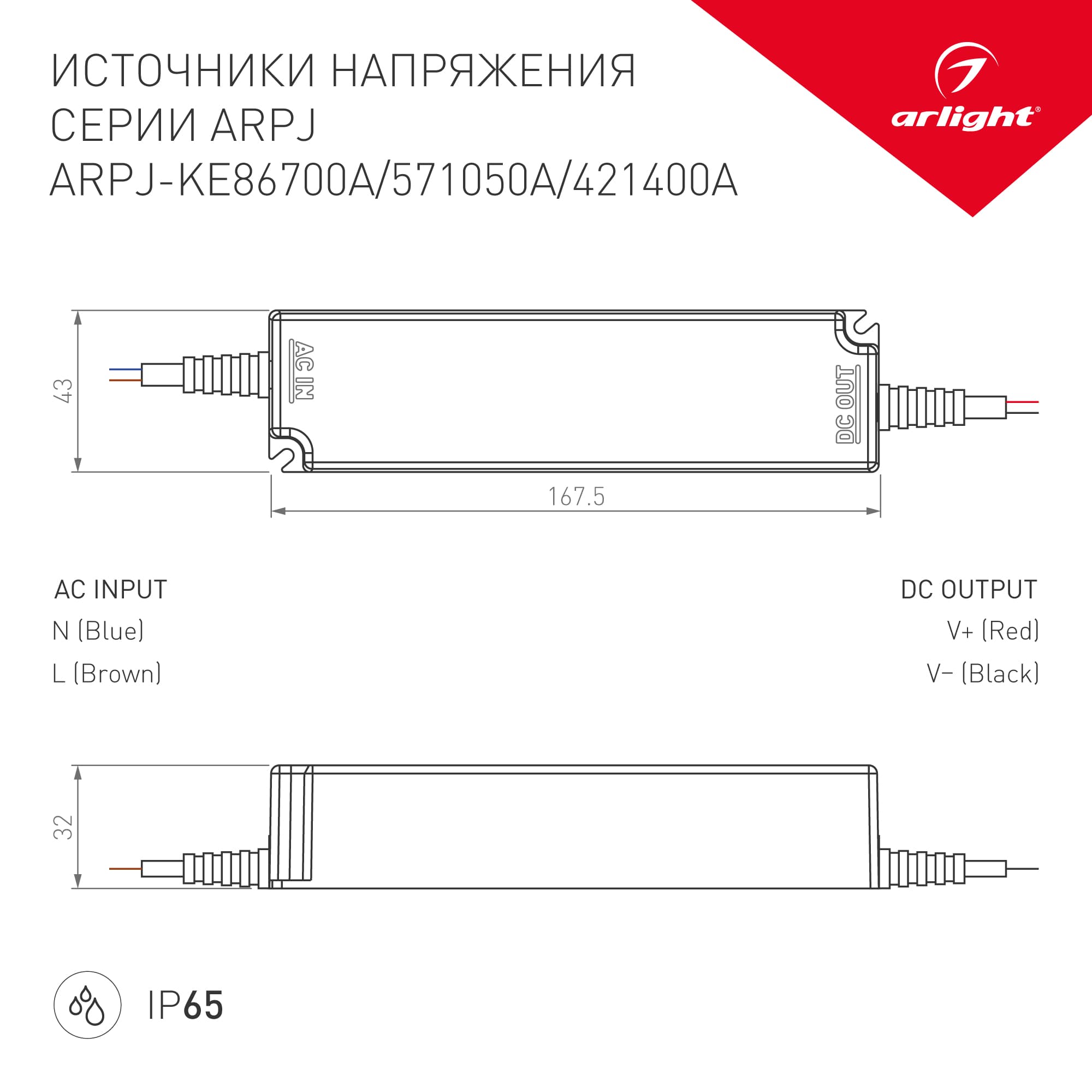 Экран матовый для профиля PLS-LOCK (ARL, Пластик)