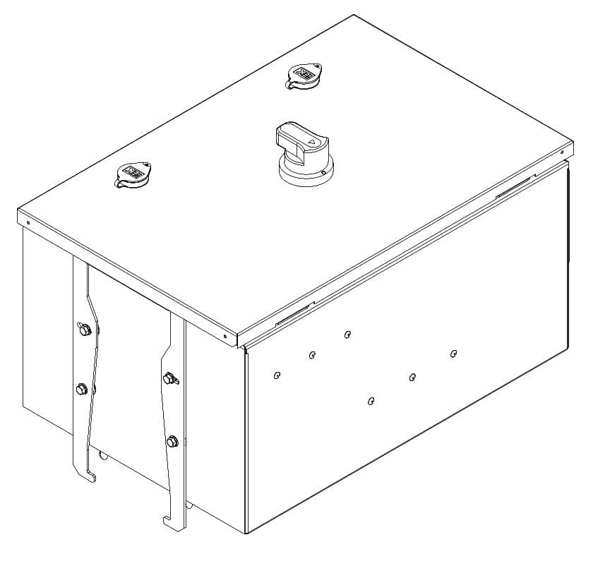 Кор. от. мощ. Bolt-on без а/в 1000А Al 3L+N+PER К IP55 IEK