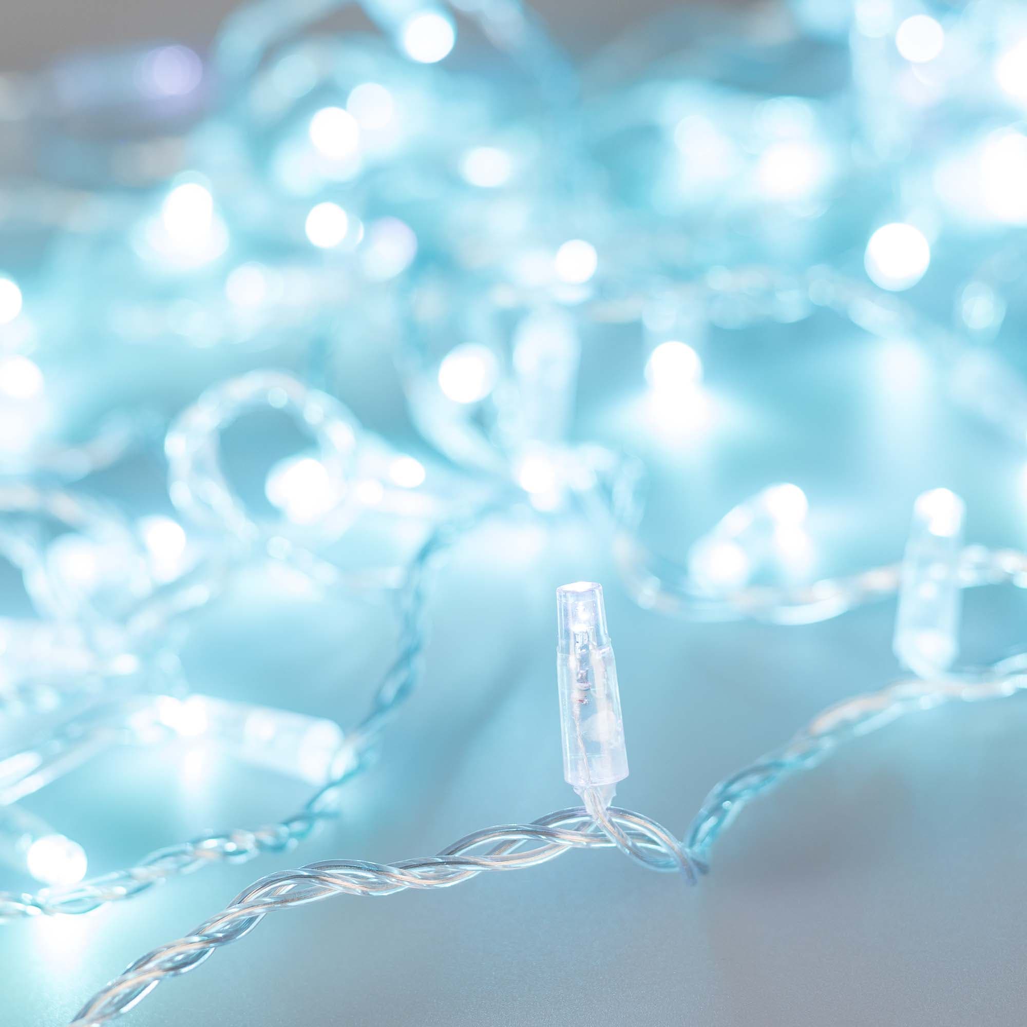 Гирлянда светодиодная декоративная ARD-STRING-CLASSIC-10000-CLEAR-100LED-FLASH Azure 230V, 7W ARDCL, IP65