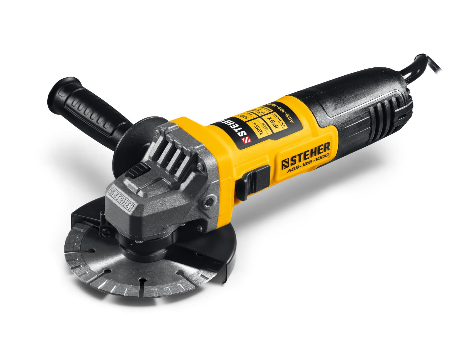 УШМ d 125 мм, 1000 Вт