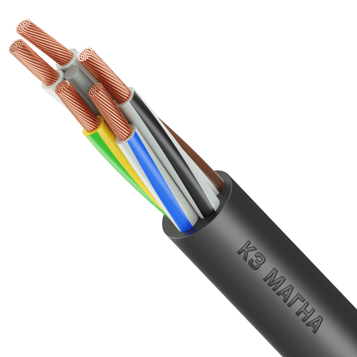Кабель силовой КГВВ нг(А)-LS 5х4 (N,РЕ)-380/660-2
