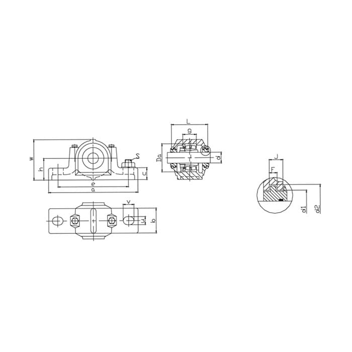 Разъемный корпус SNL526 ISKRA