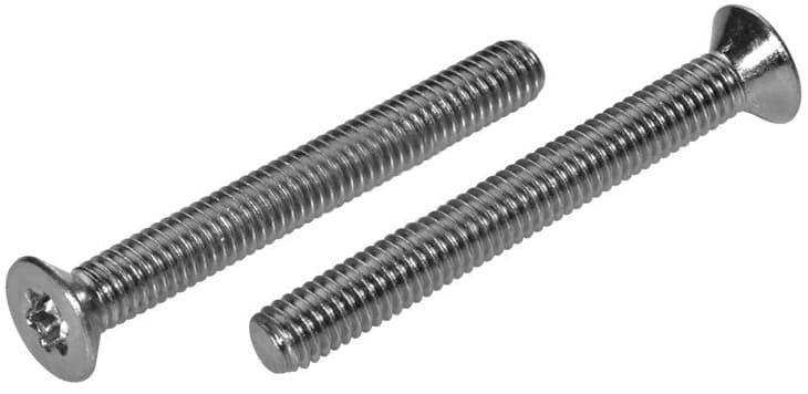 Винт с потайной головкой, шлиц TORX ИСО 14581 [ДИН 965] А2 M 4X12 TX20