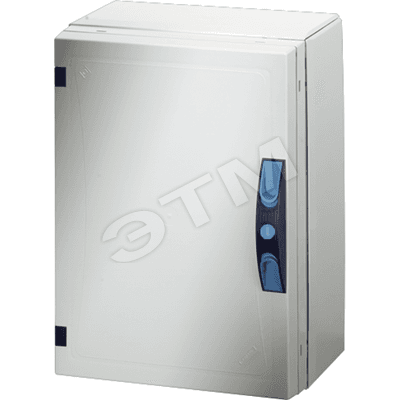 Бокс непрозрачные двери с боковыми панелями IP66 366х276х186