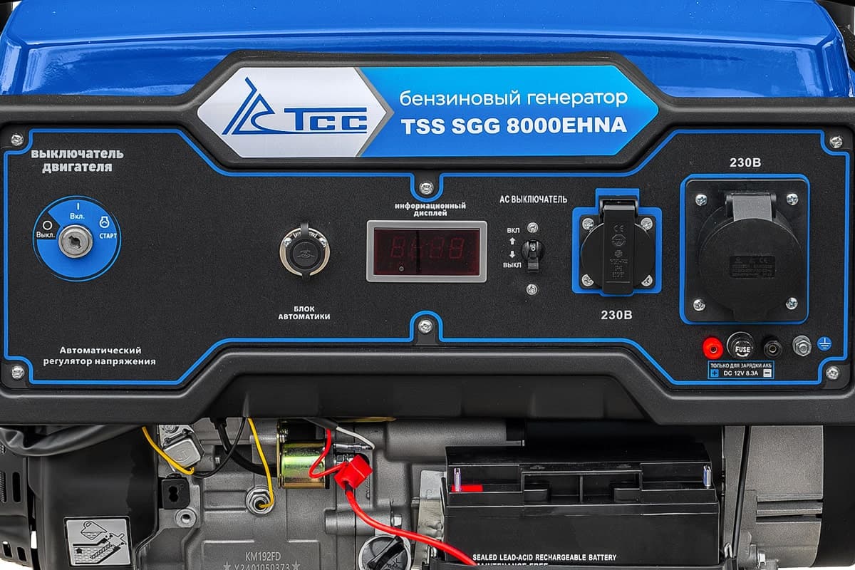 Генератор бензиновый SGG 8000EHNA