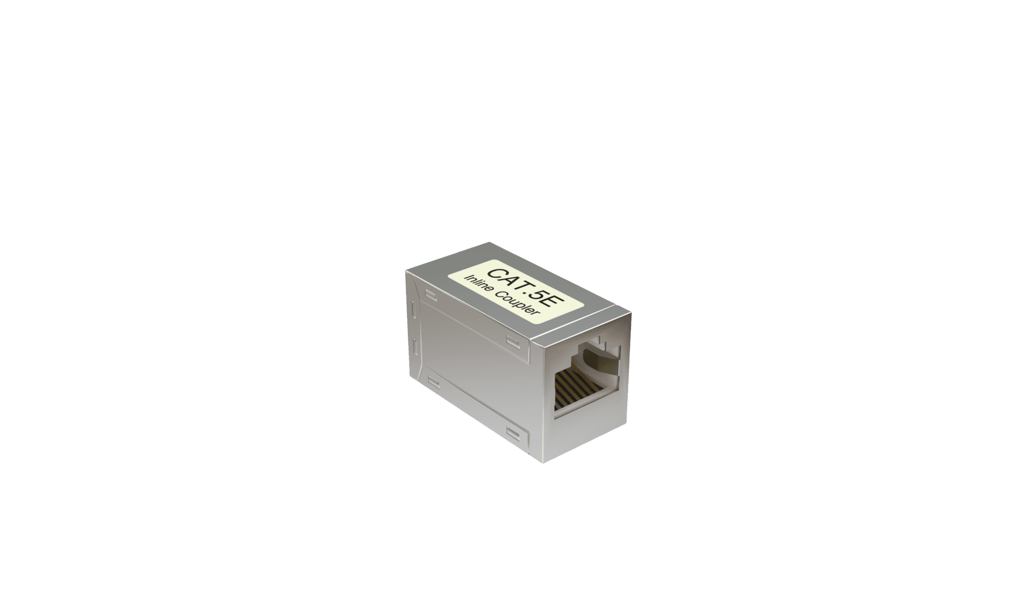 Адаптер проходной, RJ45-RJ45 (8p8c), категория 5е, экранированный