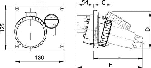 Трансформатор тока CT30 500A, класс 0.5, 10ВА