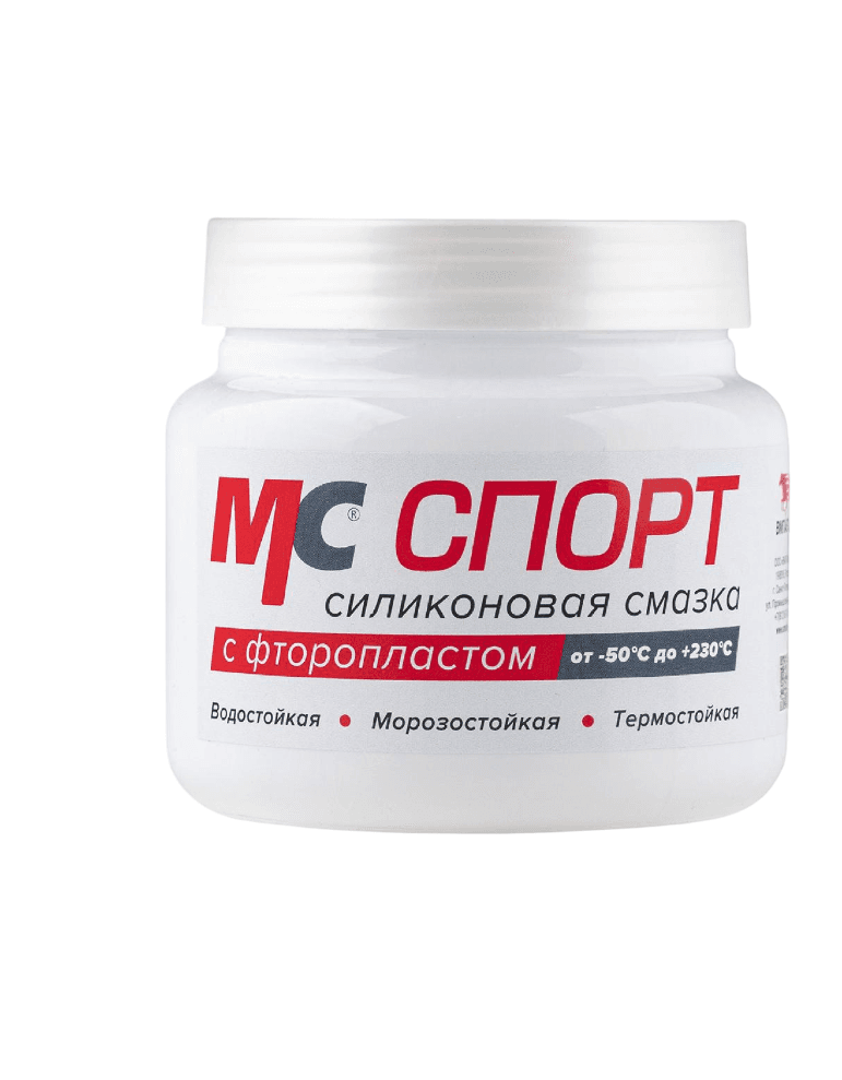 Смазка силиконовая МС СПОРТ, 400г банка