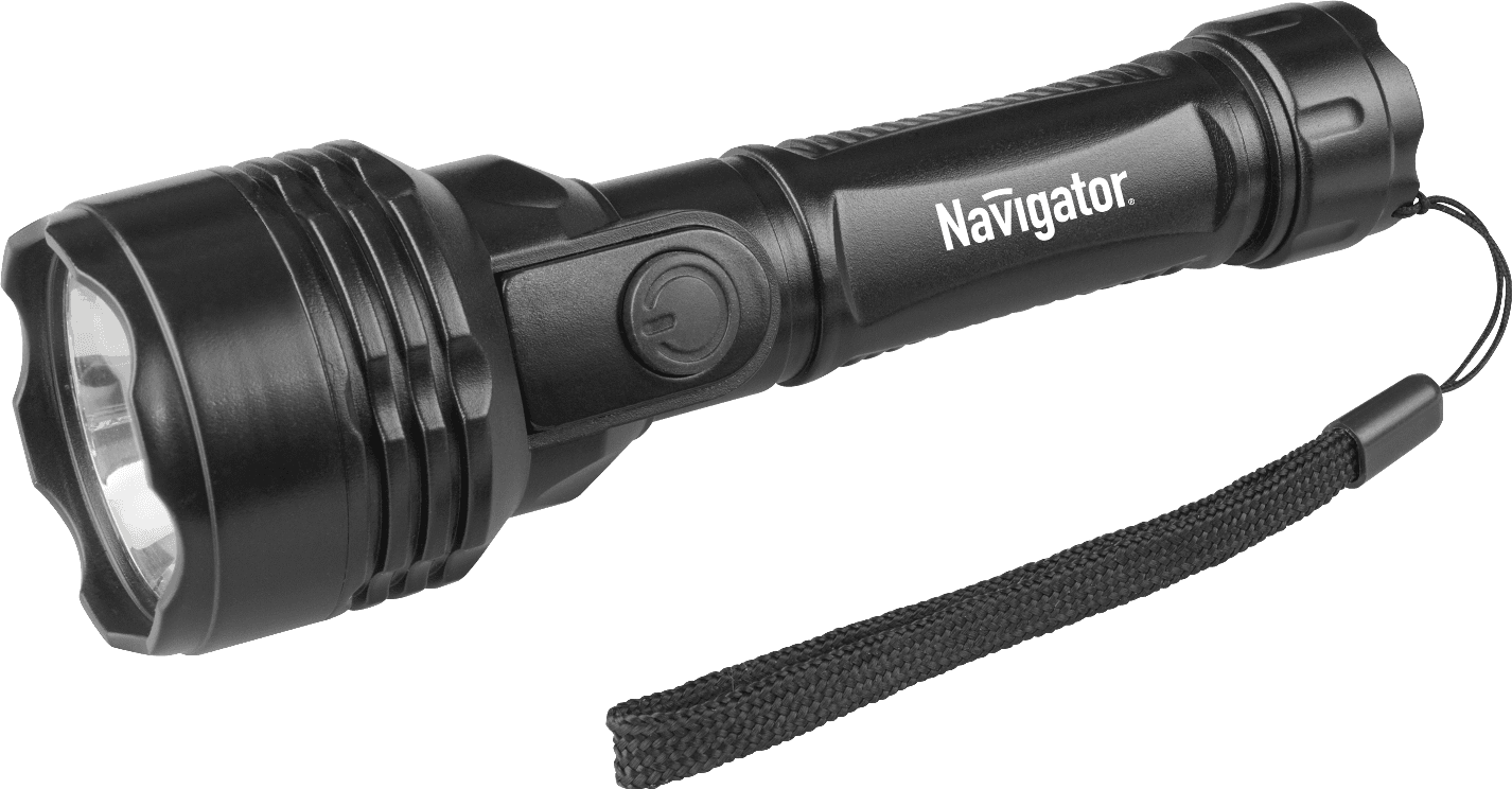 Фонарь светодиодный NPT-CP10-2AA 1LEDх0.5вт LED пластик