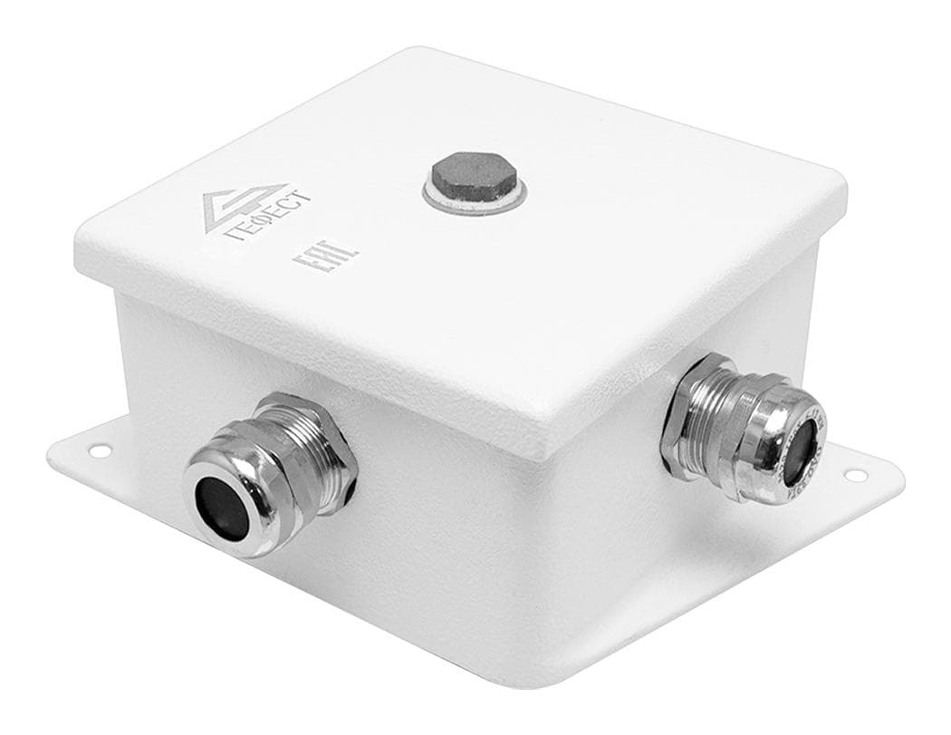 Коробка монтажная огнестойкая КМ-О (6к)-IP66-100х100 четыре ввода ABCD