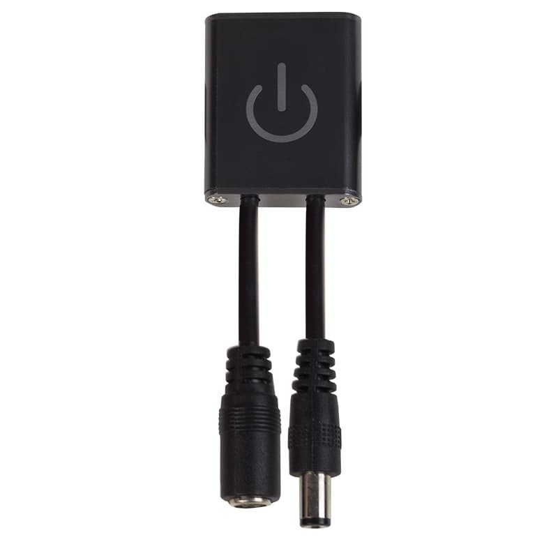 Выключатель LED сенсорный для светодиодной ленты, 5,5х2,1 мм, 12/24 В, 36/72 Вт, 3 А