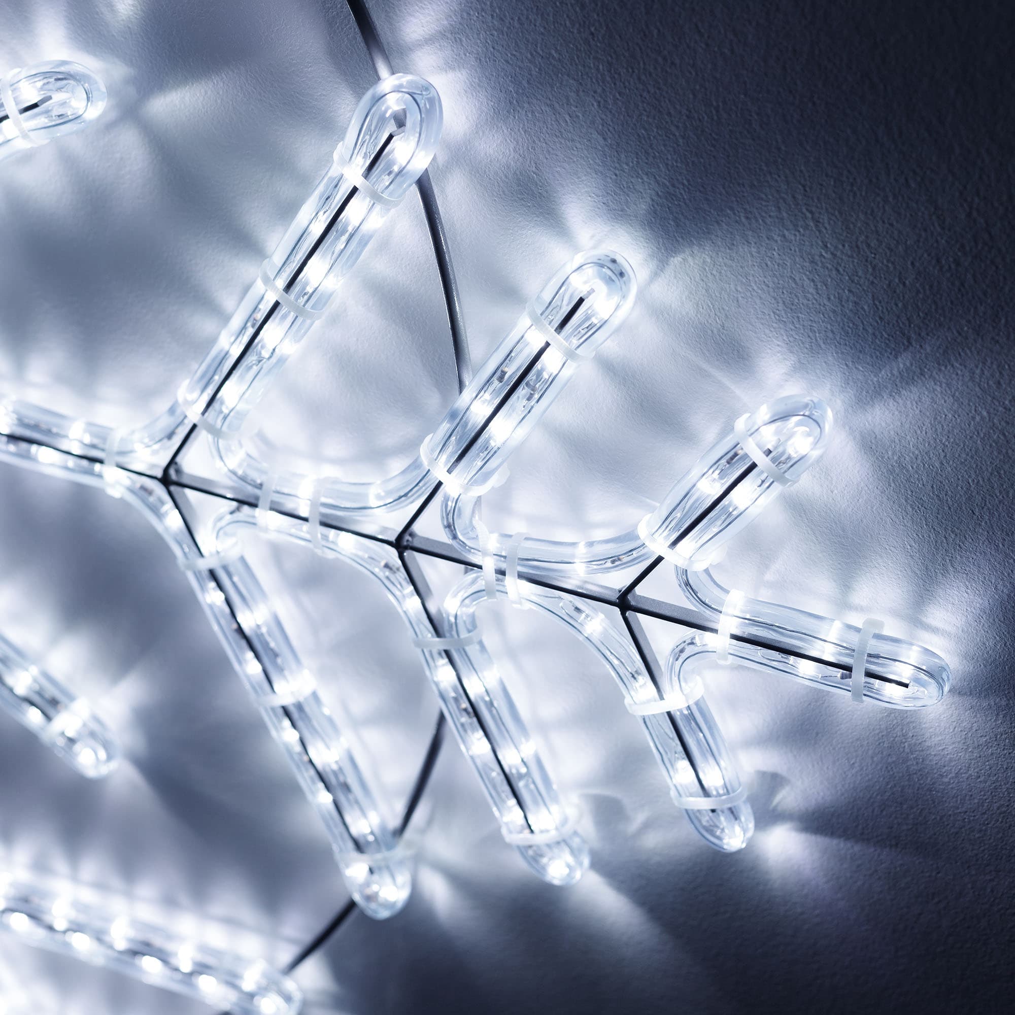 Фигура ARD-SNOWFLAKE-M10-1000x900-576LED White 230V, 35W Ardecoled, IP65
