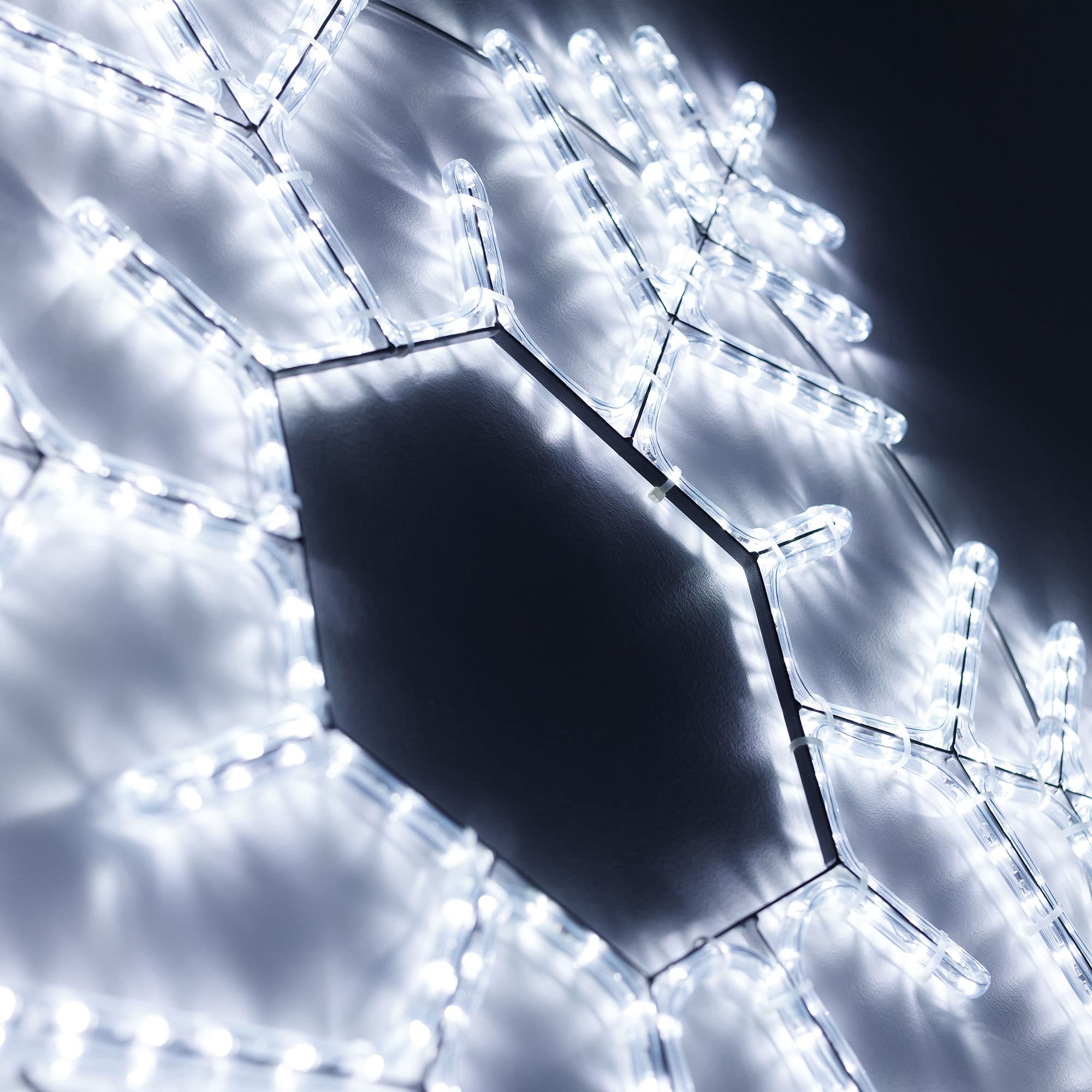 Фигура ARD-SNOWFLAKE-M10-1000x900-576LED White 230V, 35W Ardecoled, IP65