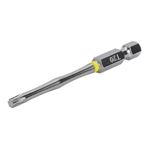 Бита с профилем TORX (торкс - шестилучевая звезда) TX20, длина 75 мм, хвостовик E6,3 мм, торсионная (3 шт)